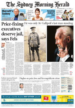 He was only 16: Gallipoli`s last man standing