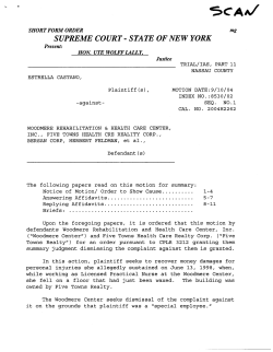 CPY Document - New York State Unified Court System