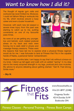 Sky - Fitness That Fits