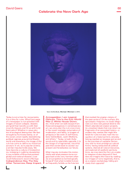 Celebrating the New Dark Age