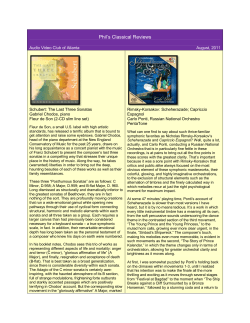 Phil`s Classical Reviews