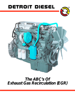 The ABC`s of EGR 6SA591