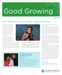 Cold Water Shock Can Quickly Cause Drowning