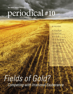 Competing with Irrational Exuberance