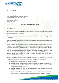 Australia Africa Minerals and Energy Group
