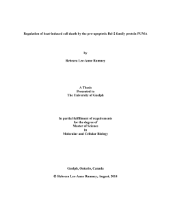 Regulation of heat-induced cell death by the pro