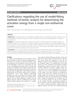 Clarifications regarding the use of model