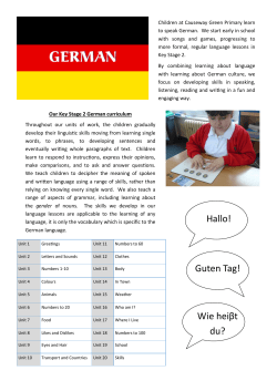 Hallo! Guten Tag! Wie hei&beta;t du?