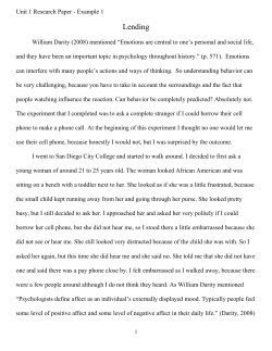 Intro Unit 1 Research Paper Examples