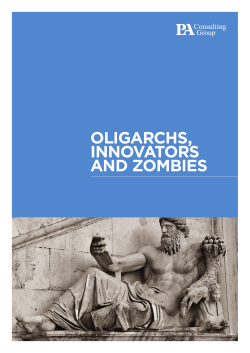 Oligarchs, innovators and zombies