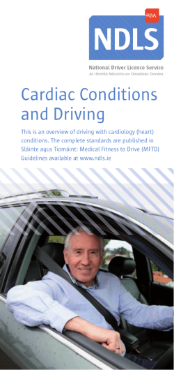 Cardiac Conditions and Driving