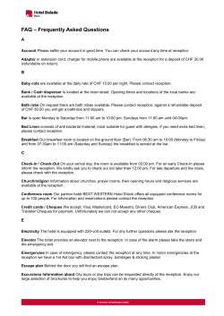 Here - welcome hotels