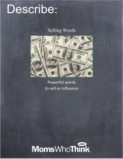 Powerful Words that Sell