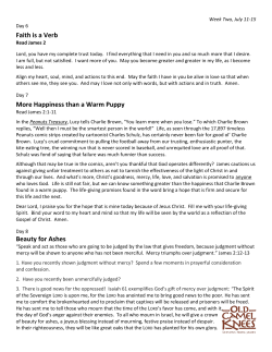 Faith is a Verb More Happiness than a Warm Puppy