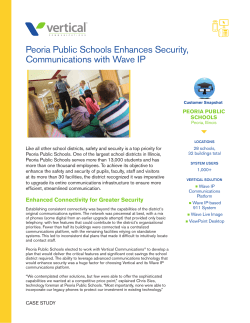 Read the Case Study - Vertical Communications
