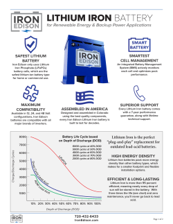 Lithium Iron Battery