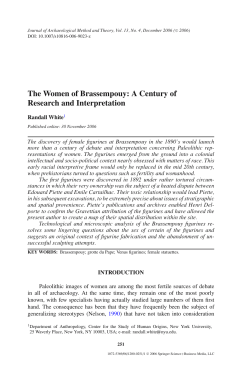 The Women of Brassempouy