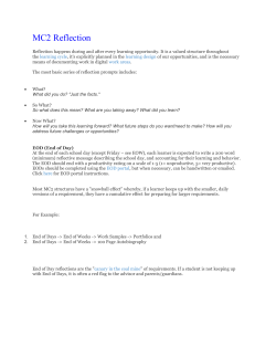 MC2 Reflection
