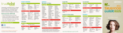 2011 True Food Guide Kids