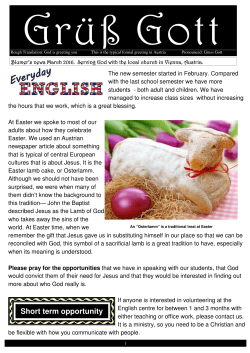 Gruss Gott - Penrith Presbyterian Church