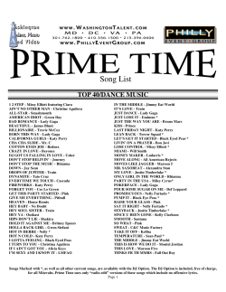 Prime Time (Faxable)