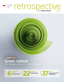Green carbon - Centre Technique du Papier