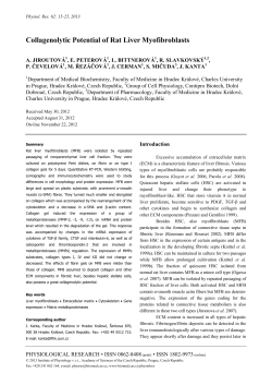 Collagenolytic Potential of Rat Liver Myofibroblasts