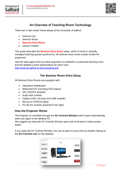 Here - the University of Salford