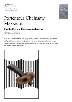 Portentous Chainsaw Massacre