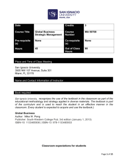 Global Business Strategic Management
