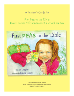 How Thomas Jefferson Inspired a School Garden