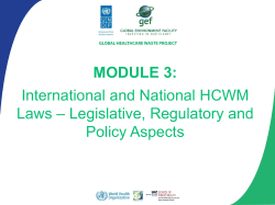 module 3 - World Health Organization
