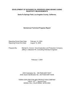 development of bypassed oil reserves using behind