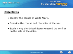 Objectives