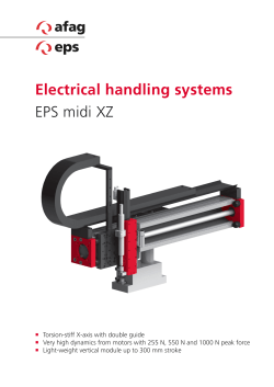 Electrical handling systems EPS midi XZ