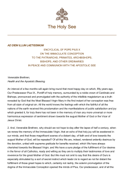 The Holy See