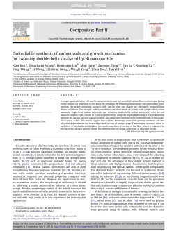 Controllable synthesis of carbon coils and growth mechanism for