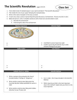 The Scientific Revolution– pages 570-575