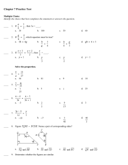 Chapter 7 Practice Test