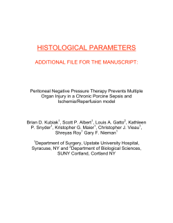 histological parameters