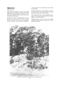 GRAVEL PITS South west of Wynyard a strip of low, gently sloping