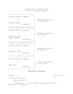 1 See infra note 2. 2 A pseudonym. It will become apparent below