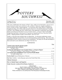 pottery southwest