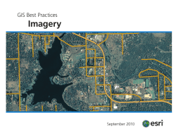 GIS Best Practices - Imagery and GIS