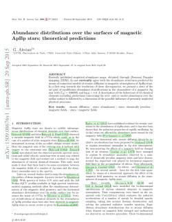 Abundance distributions over the surfaces of magnetic ApBp stars