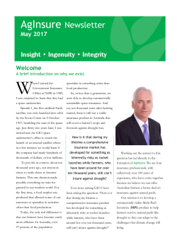 AgInsure Newsletter