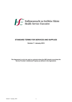 HEALTH SERVICE EXECUTIVE