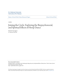 Joining the Circle: Exploring the Biopsychosocial, and