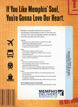 Aerotropolis Ad Series - Greater Memphis Chamber