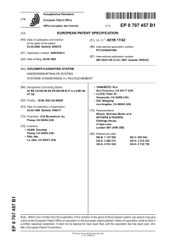 CHILDBIRTH-ASSISTING SYSTEM - European Patent Office